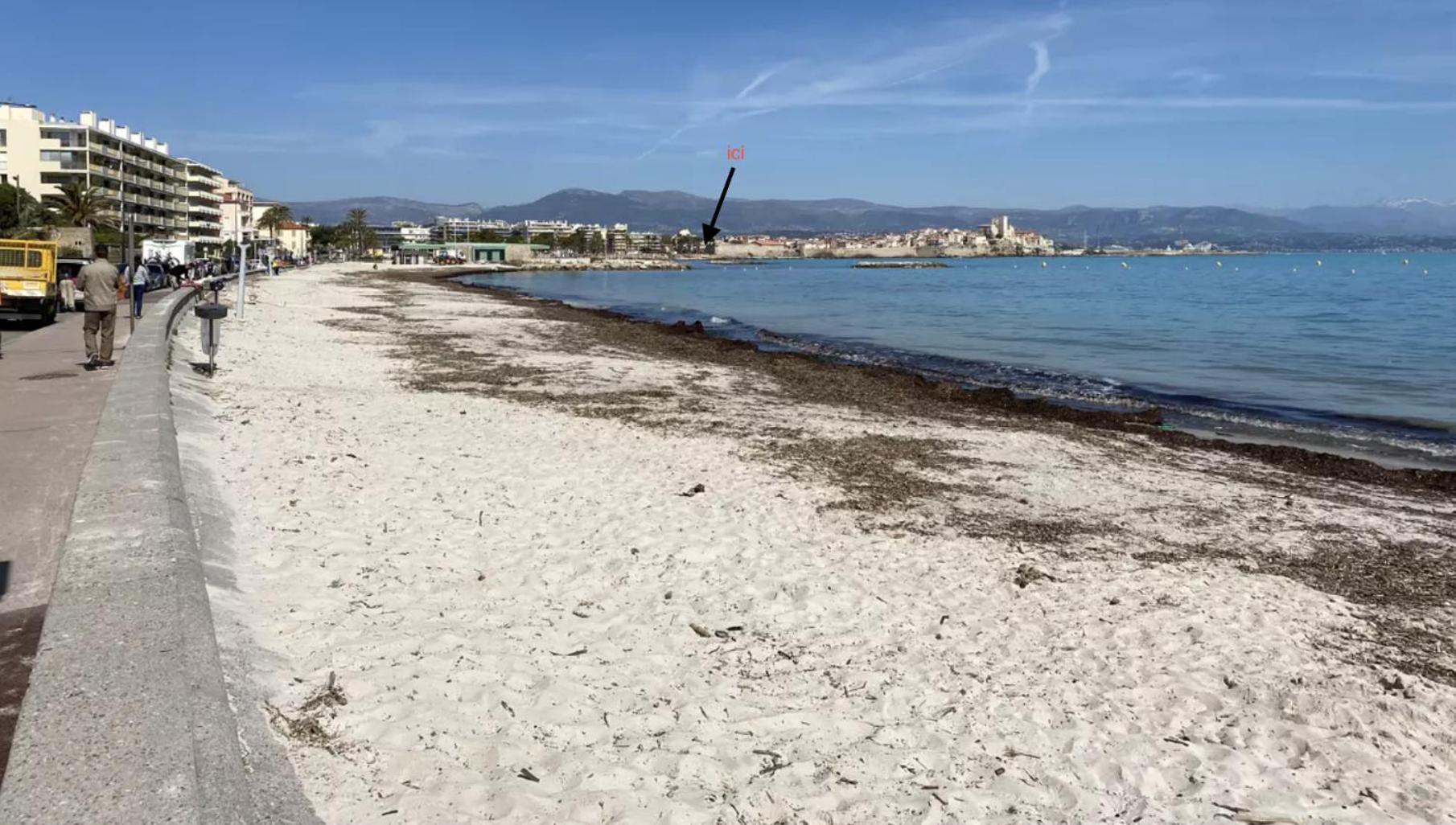 Vue Mer Et Remparts. Entre Vieille Ville Et Plages Antibes Exteriör bild